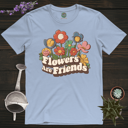 Sproutsmith T-Shirt Light Blue / S Flowers Are Friends T-Shirt