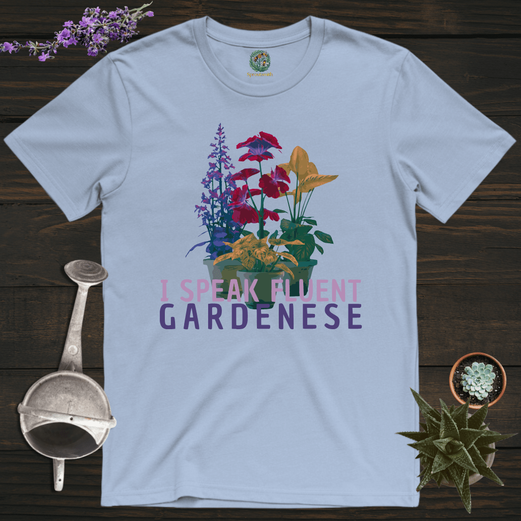 Sproutsmith T-Shirt Light Blue / S Fluent Gardenese T-Shirt