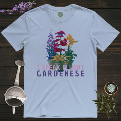 Sproutsmith T-Shirt Light Blue / S Fluent Gardenese T-Shirt