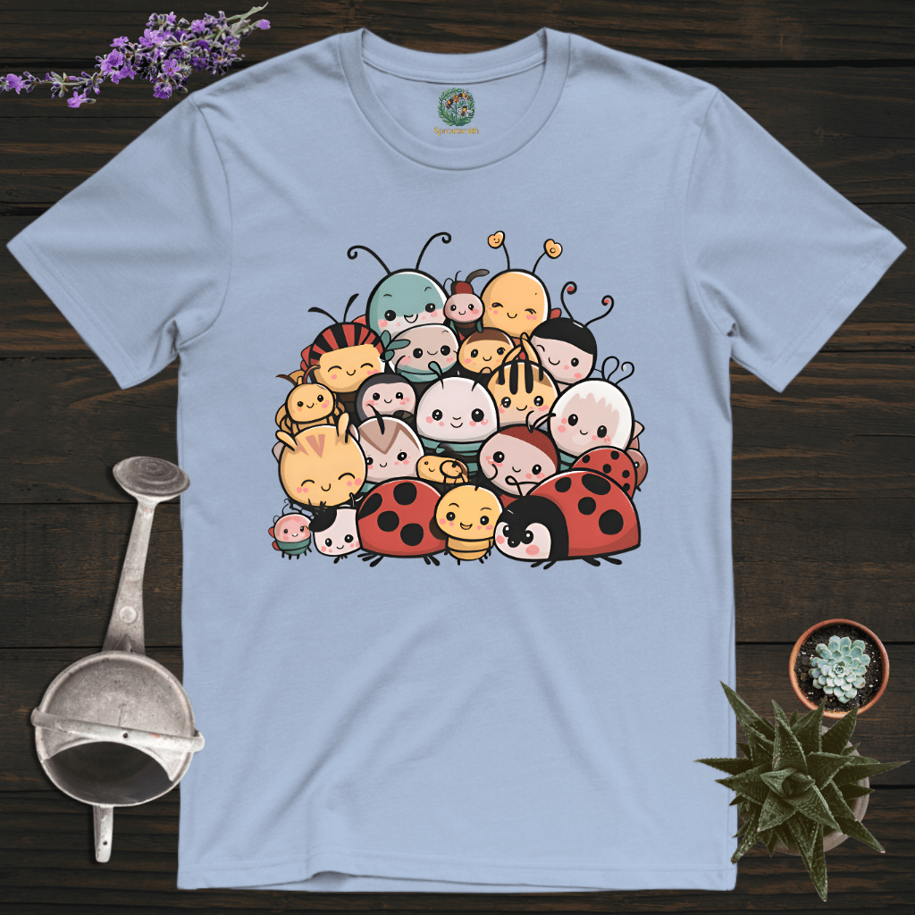 Sproutsmith T-Shirt Light Blue / S Friendly Bugs T-Shirt