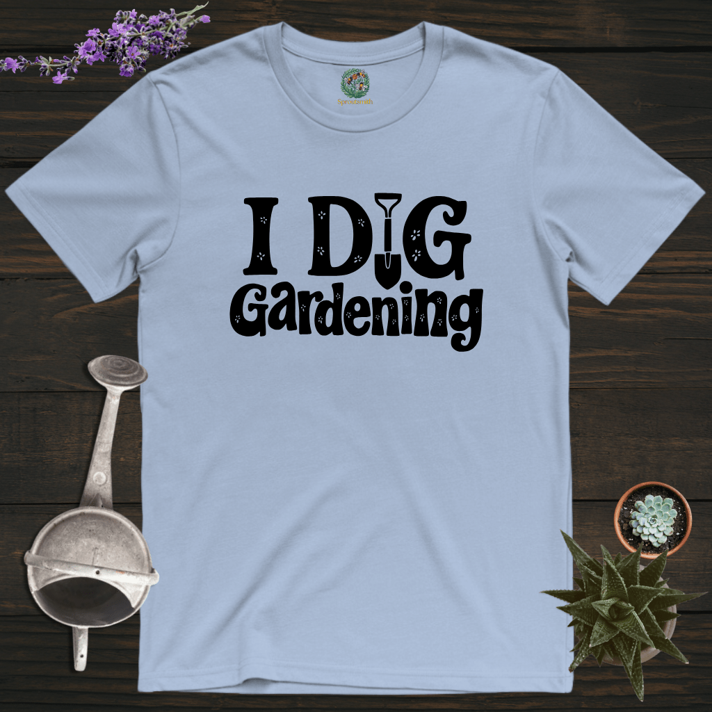 Sproutsmith T-Shirt Light Blue / S I Dig Gardening T-Shirt