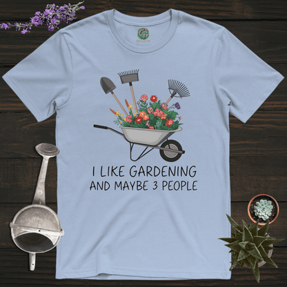 Sproutsmith T-Shirt Light Blue / S I Like Gardening T-Shirt