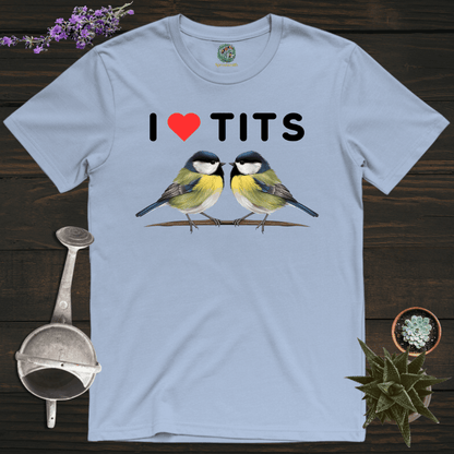 Sproutsmith T-Shirt Light Blue / S I Love Tits T-Shirt
