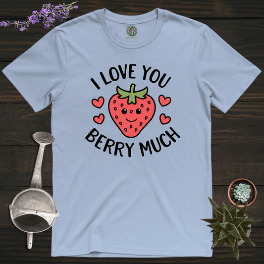 Sproutsmith T-Shirt Light Blue / S I Love You Berry Much T-Shirt