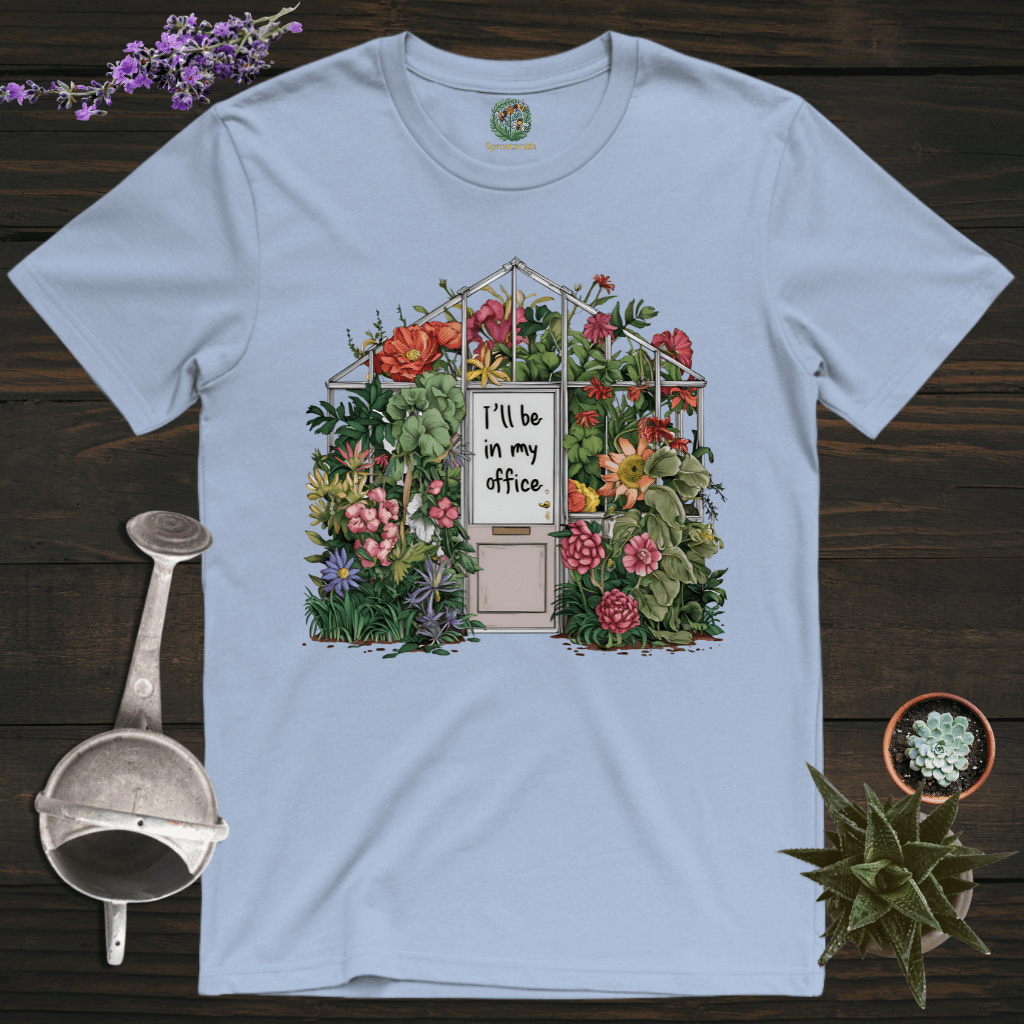 Sproutsmith T-Shirt Light Blue / S In My Office T-Shirt