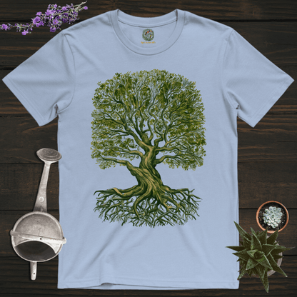 Sproutsmith T-Shirt Light Blue / S Monochrome Tree T-Shirt