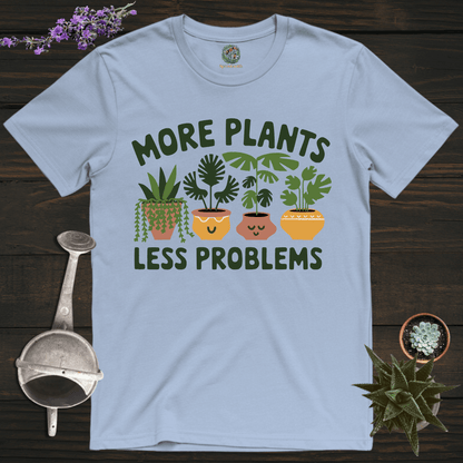 Sproutsmith T-Shirt Light Blue / S More Plants Less Problems T-Shirt