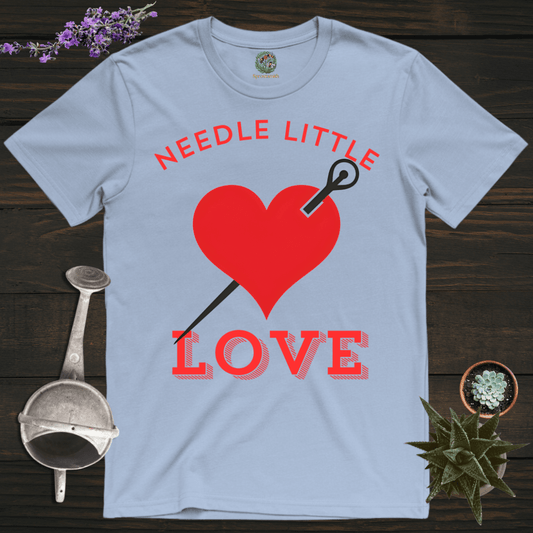 Sproutsmith T-Shirt Light Blue / S Needle Little Love T-Shirt