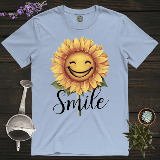 Sproutsmith T-Shirt Light Blue / S Smile Sunflower T-Shirt