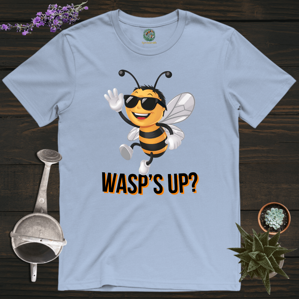 Sproutsmith T-Shirt Light Blue / S Wasp's Up? T-Shirt
