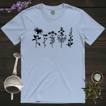 Sproutsmith T-Shirt Light Blue / S Wild Flowers T-Shirt