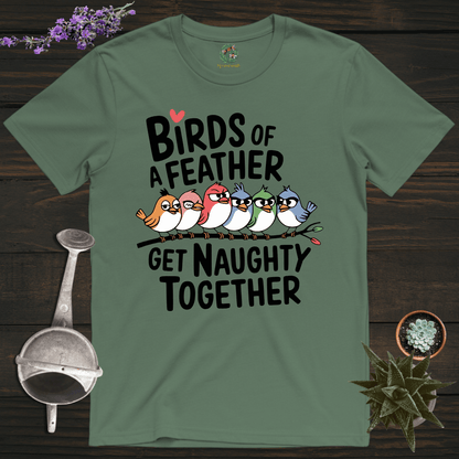 Sproutsmith T-Shirt Military Green / S Birds of a Feather T-Shirt