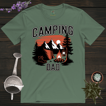 Sproutsmith T-Shirt Military Green / S Camping Dad T-Shirt