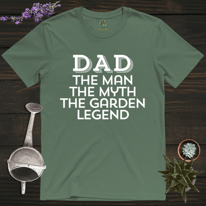 Sproutsmith T-Shirt Military Green / S Dad The Garden Legend T-Shirt