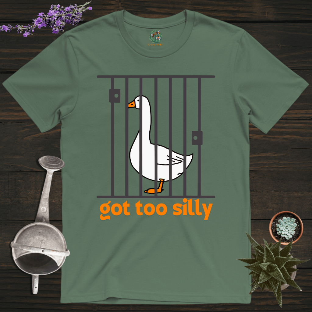Sproutsmith T-Shirt Military Green / S Got Too Silly T-Shirt