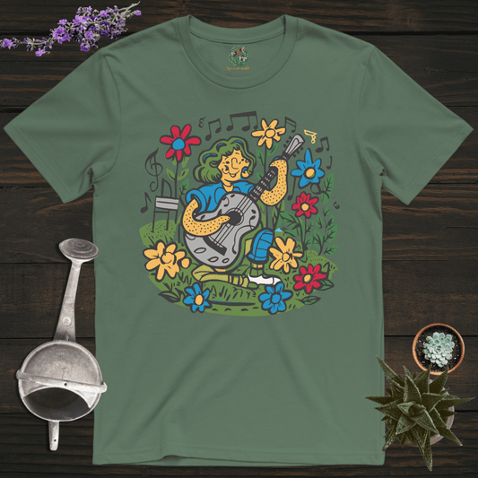 Sproutsmith T-Shirt Military Green / S Guitar in the Garden T-Shirt