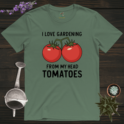 Sproutsmith T-Shirt Military Green / S Head Tomatoes T-Shirt