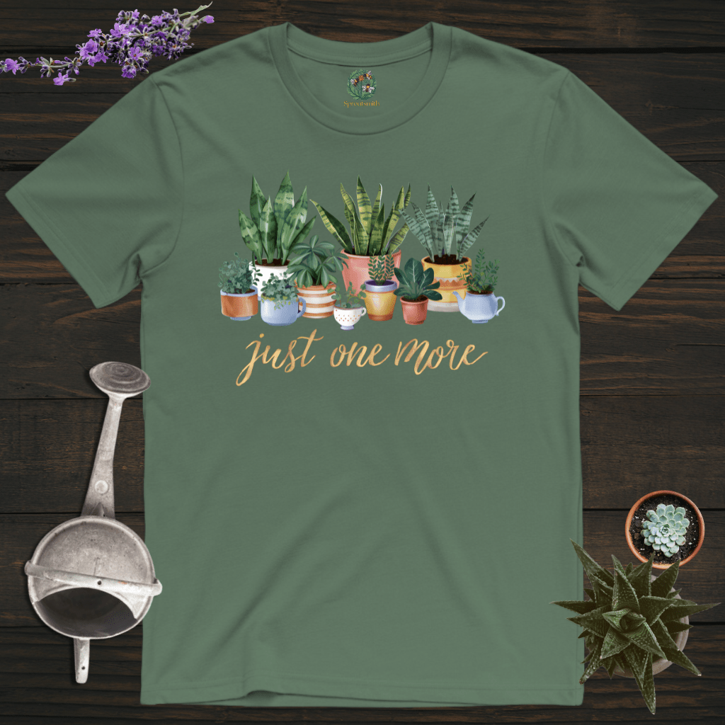 Sproutsmith T-Shirt Military Green / S Just One More T-Shirt