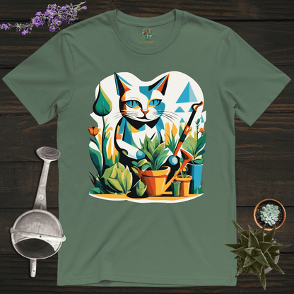 Sproutsmith T-Shirt Military Green / S Lucky Cat T-Shirt
