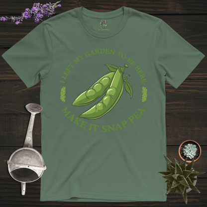 Sproutsmith T-Shirt Military Green / S Make It Snap Pea T-Shirt