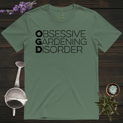 Sproutsmith T-Shirt Military Green / S Obsessive Gardening Disorder T-Shirt