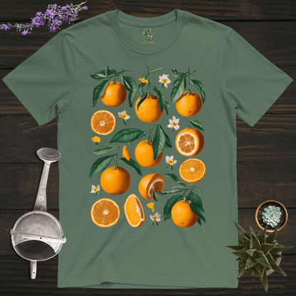 Sproutsmith T-Shirt Military Green / S Orange Season T-Shirt