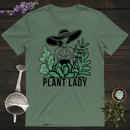 Sproutsmith T-Shirt Military Green / S Plant Lady T-Shirt