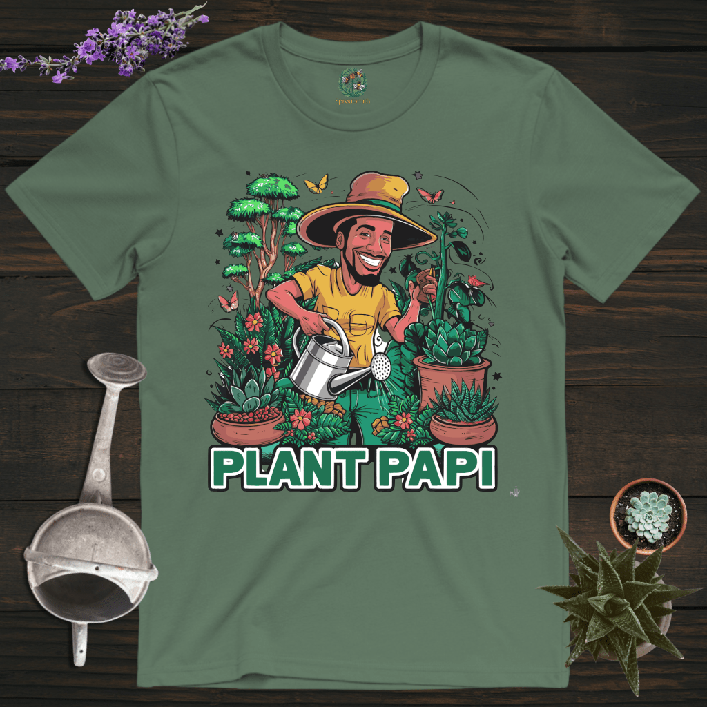 Sproutsmith T-Shirt Military Green / S Plant Papi T-Shirt