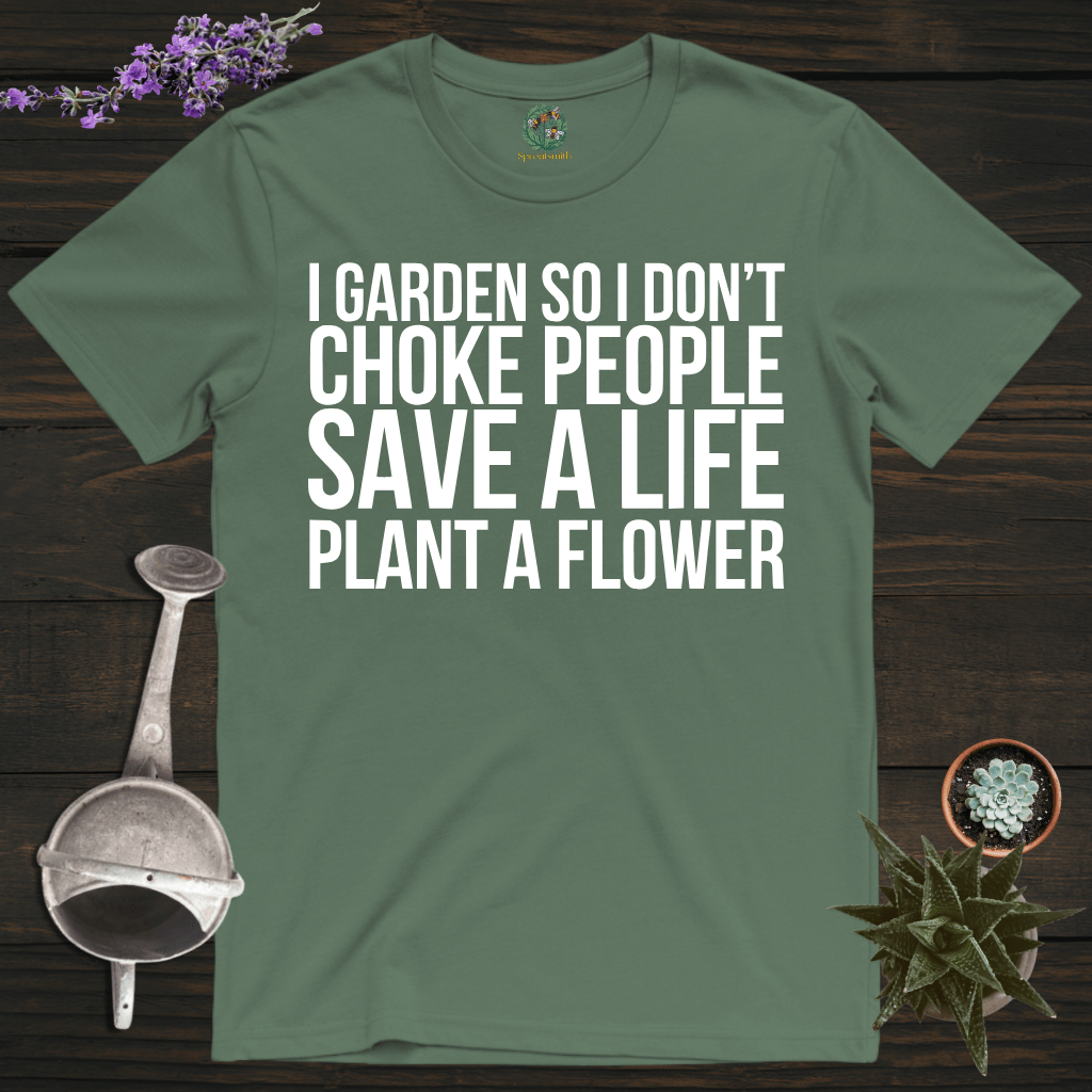 Sproutsmith T-Shirt Military Green / S Save a Life T-Shirt