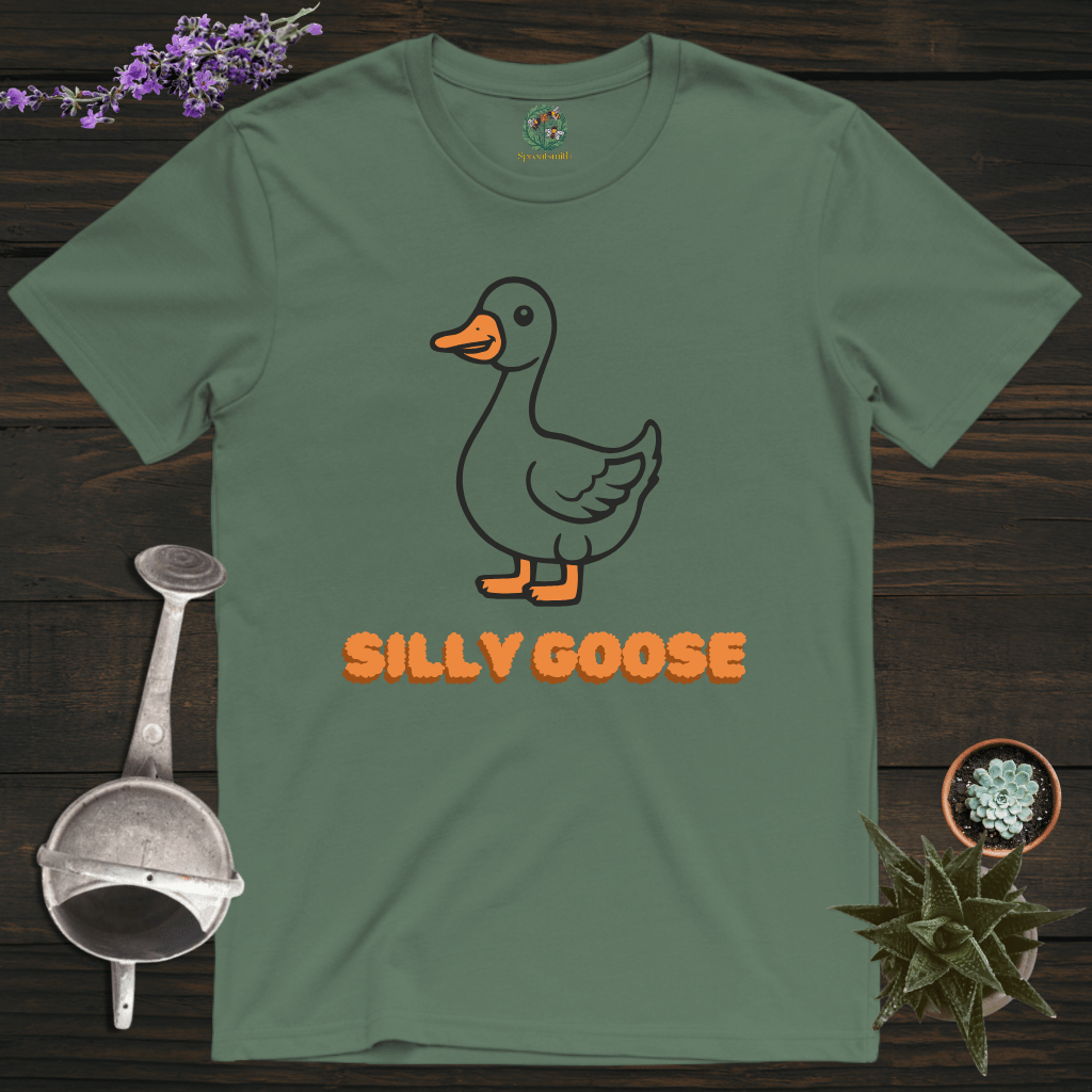 Sproutsmith T-Shirt Military Green / S Silly Goose T-Shirt
