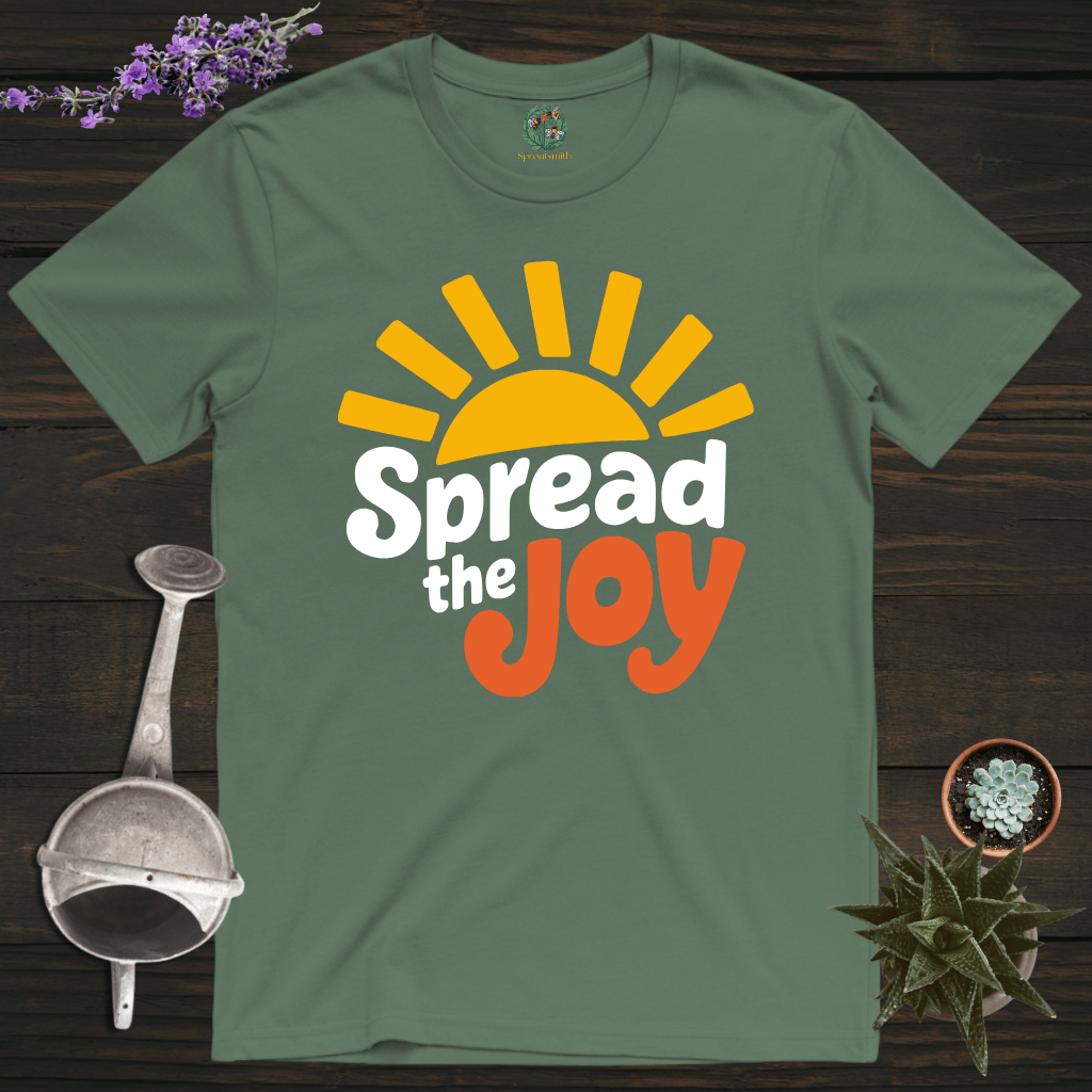Sproutsmith T-Shirt Military Green / S Spread the Joy T-Shirt