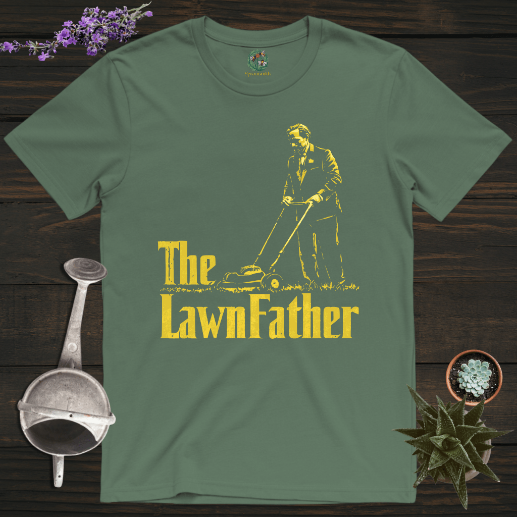 Sproutsmith T-Shirt Military Green / S The Lawnfather T-Shirt