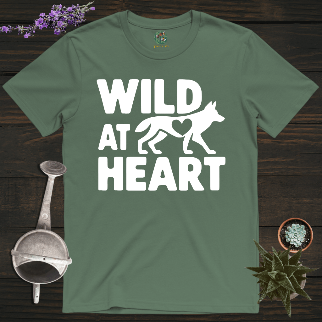 Sproutsmith T-Shirt Military Green / S Wild at Heart T-Shirt
