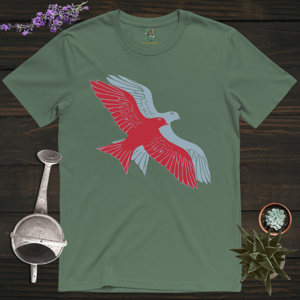 Sproutsmith T-Shirt Military Green / S Wings of Harmony T-Shirt