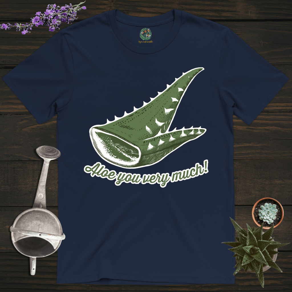 Sproutsmith T-Shirt Navy / S Aloe You Very Much T-Shirt