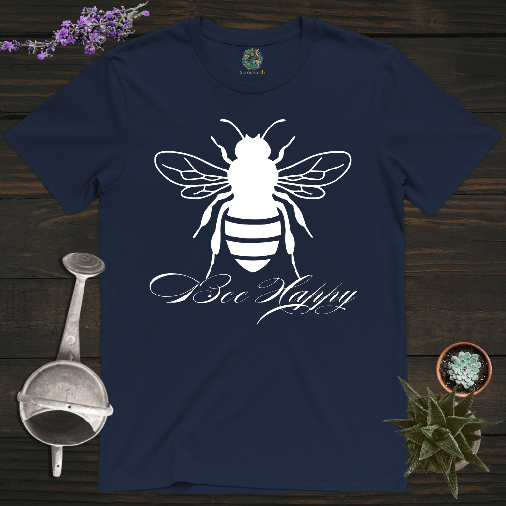 Sproutsmith T-Shirt Navy / S Bee Happy T-Shirt