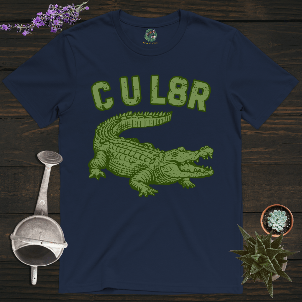 Sproutsmith T-Shirt Navy / S C U L8R Alligator T-Shirt