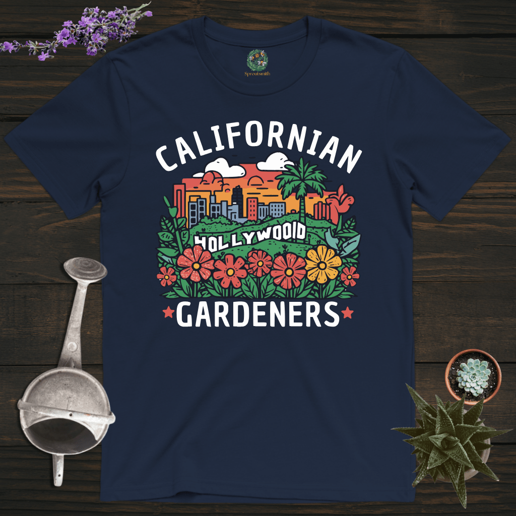 Sproutsmith T-Shirt Navy / S Californian Gardeners T-Shirt