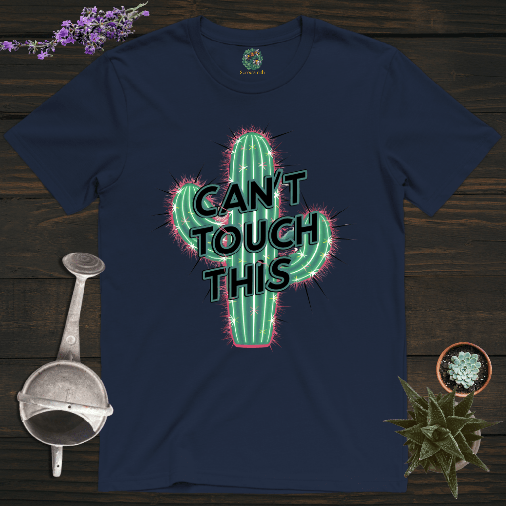 Sproutsmith T-Shirt Navy / S Can't Touch This Cactus T-Shirt