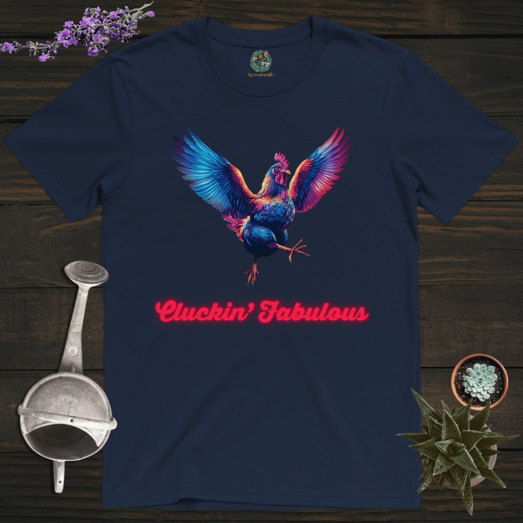 Sproutsmith T-Shirt Navy / S Cluckin' Fabulous T-Shirt