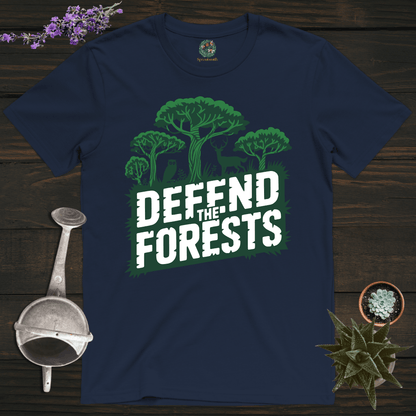 Sproutsmith T-Shirt Navy / S Defend the Forests T-Shirt