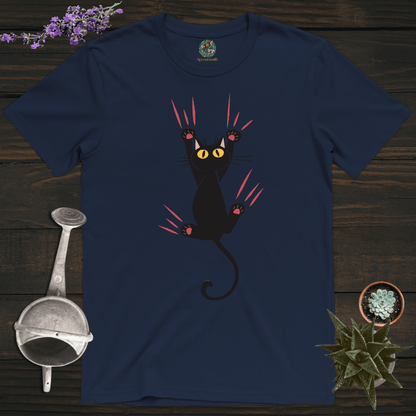 Sproutsmith T-Shirt Navy / S Don't Let Go Cat T-Shirt