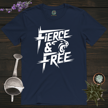 Sproutsmith T-Shirt Navy / S Fierce and Free T-Shirt