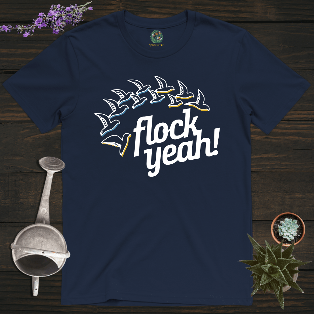 Sproutsmith T-Shirt Navy / S Flock Yeah T-Shirt