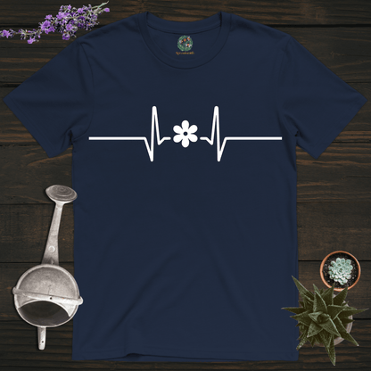 Sproutsmith T-Shirt Navy / S Flower Heartbeat T-Shirt