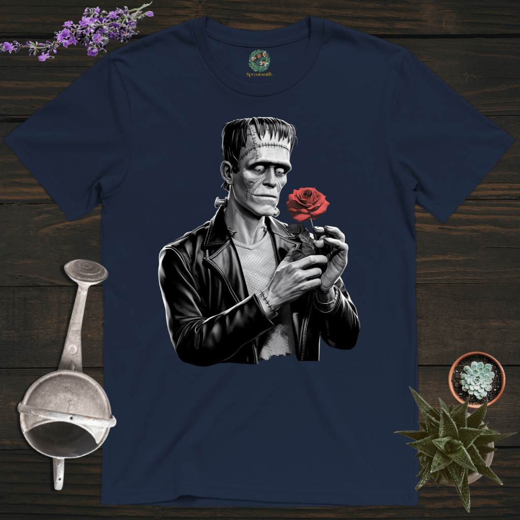 Sproutsmith T-Shirt Navy / S Frankenstein's Rose T-Shirt