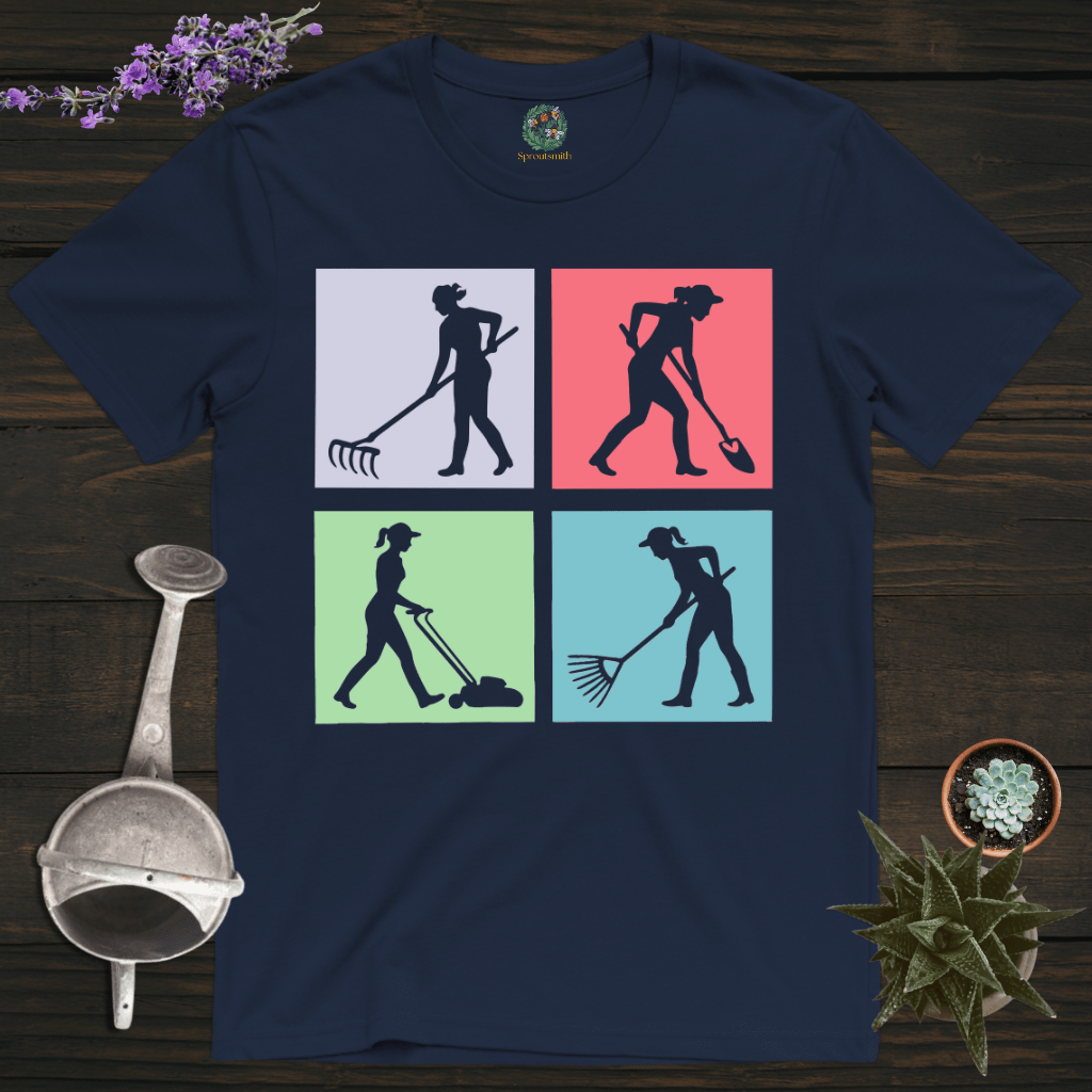 Sproutsmith T-Shirt Navy / S Garden Work T-Shirt
