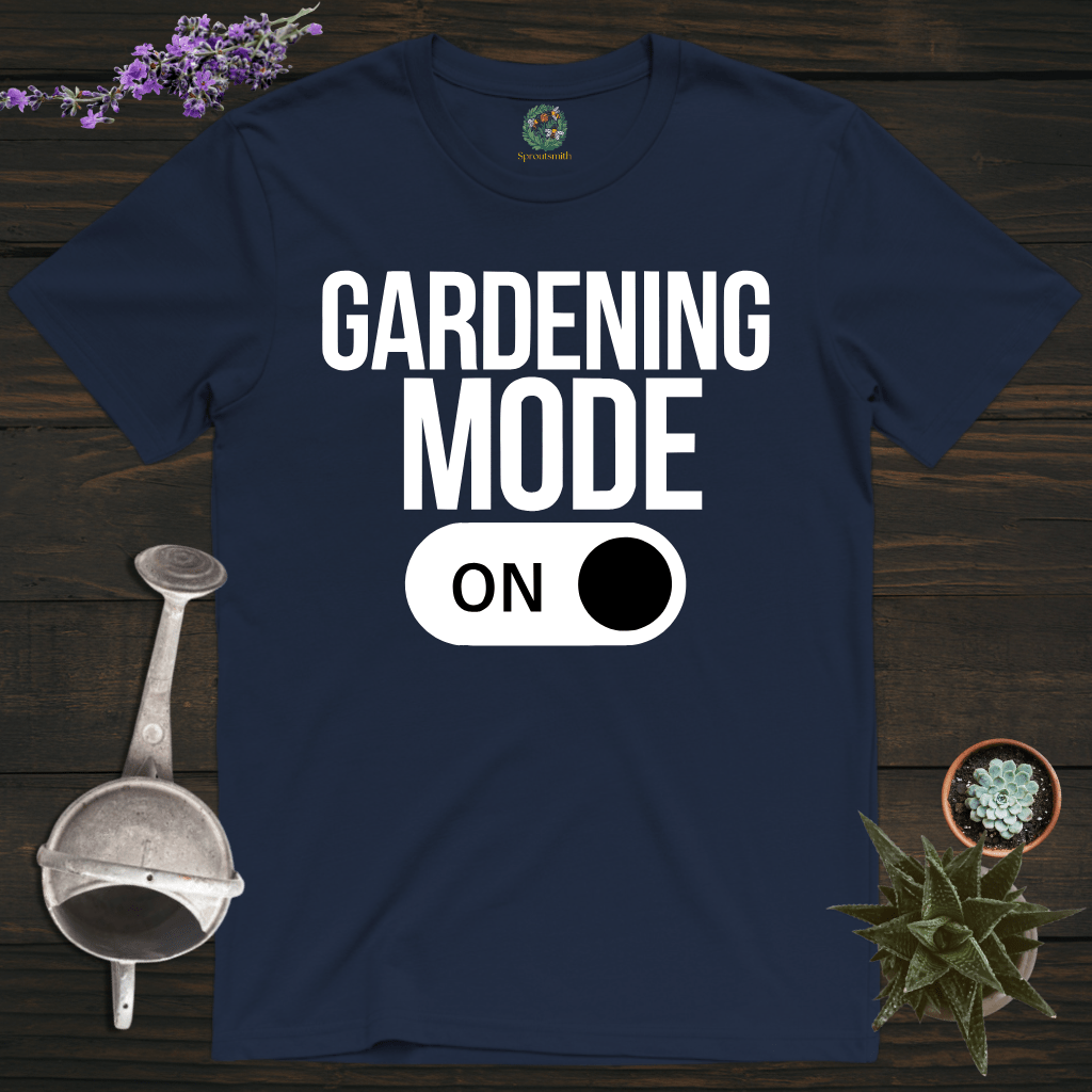 Sproutsmith T-Shirt Navy / S Gardening Mode On T-Shirt