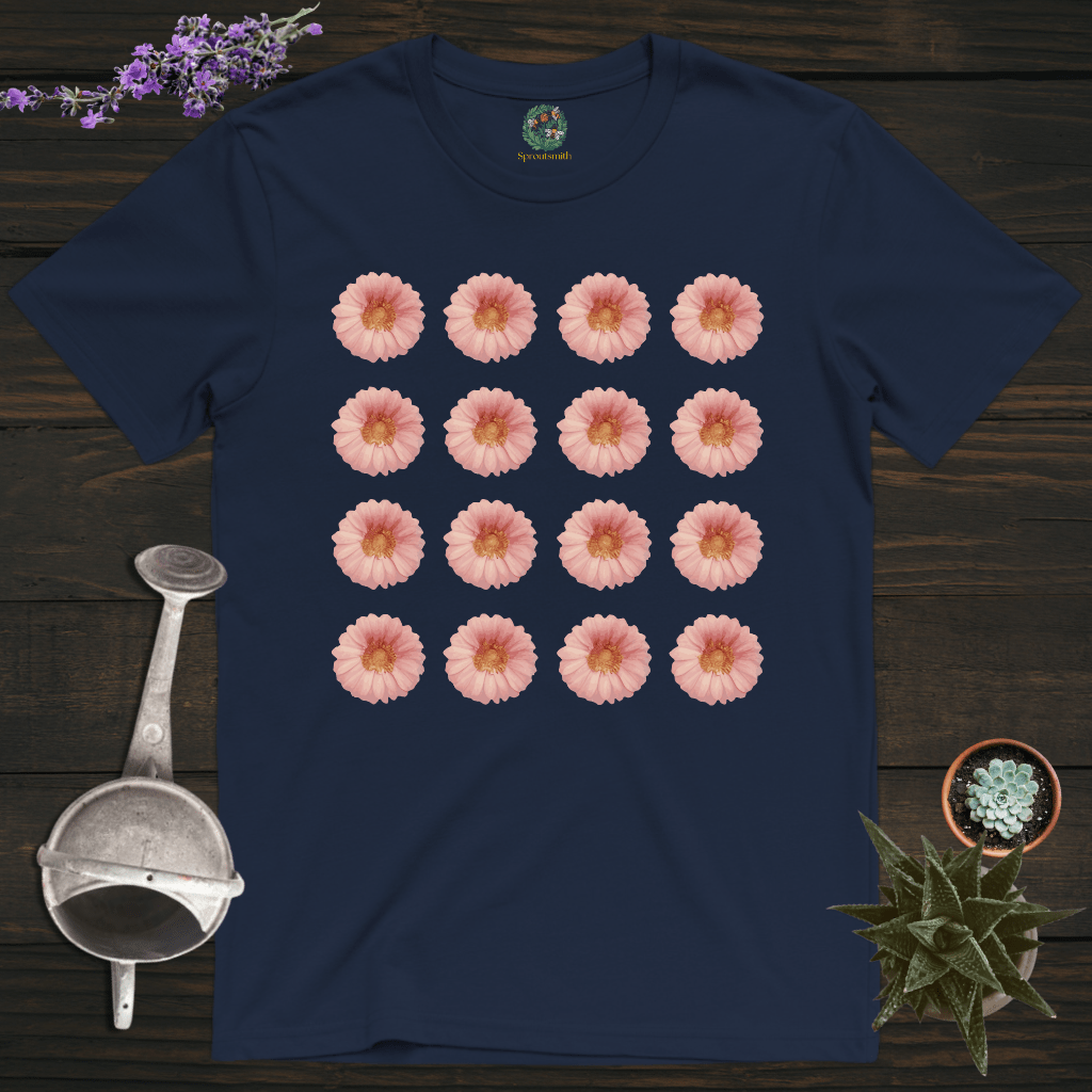 Sproutsmith T-Shirt Navy / S Gerberas T-Shirt