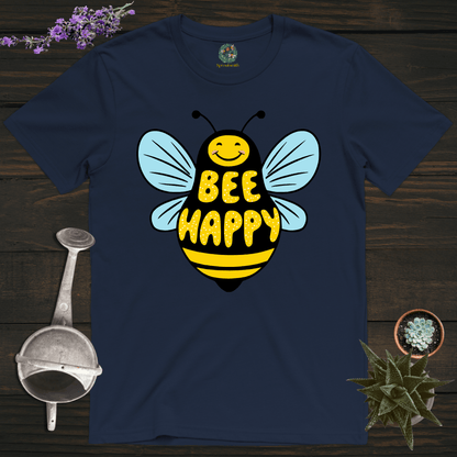 Sproutsmith T-Shirt Navy / S Happy Bee T-Shirt
